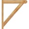 Ekena Millwork Traditional Craftsman Rough Sawn Outlooker, Western Red Cedar, 6"W x 32"D x 36"H OUT06X32X36TRA04RWR - alternate 3